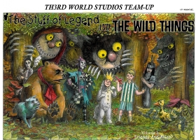 CP Wilson III - Max & The Wild Things meet the Stuff of Legend Comic Art