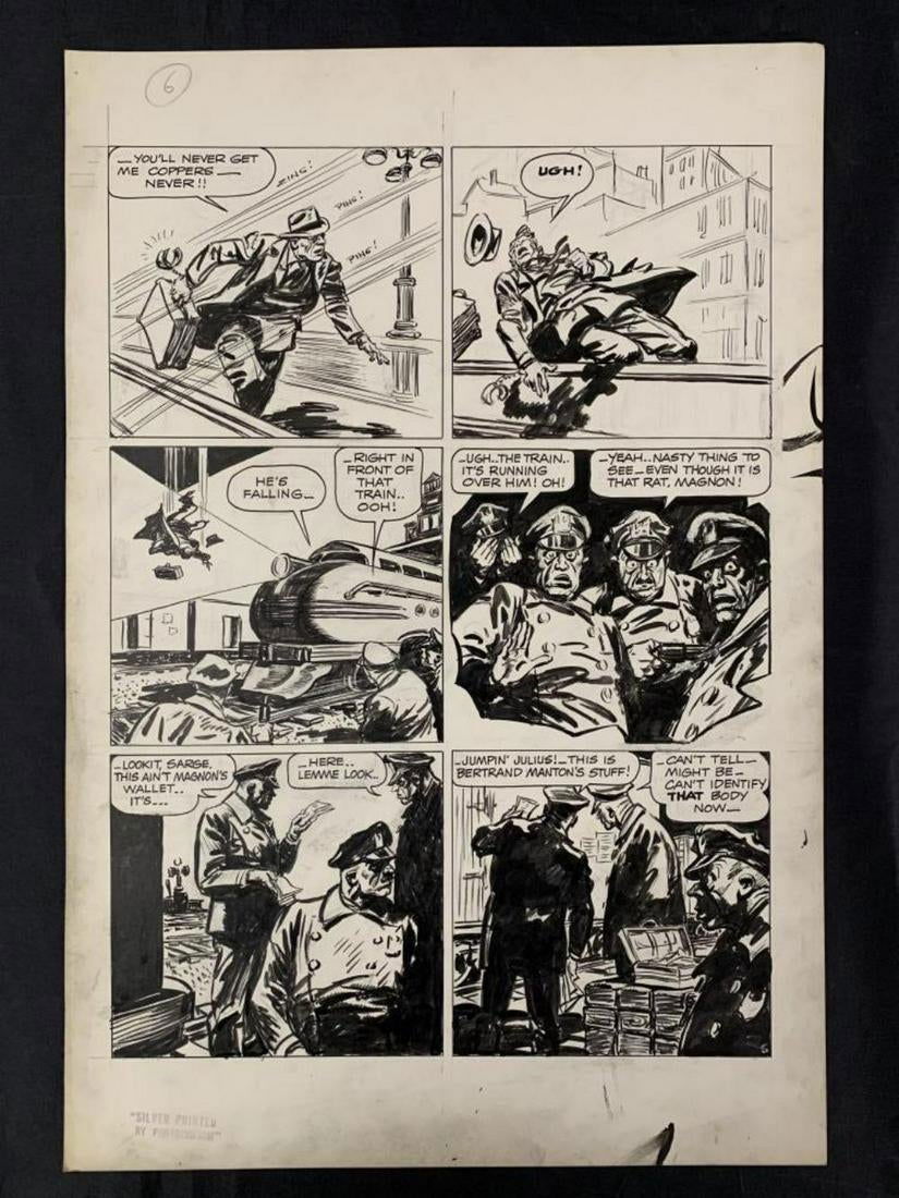 Kid Galahad #1 p6 (Baily Publishing 1940-something) - UNPUBLISHED, in ...