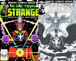 Dr. Strange #49 - Jimbo Salgado - ONE MINUTE LATER Comic Art