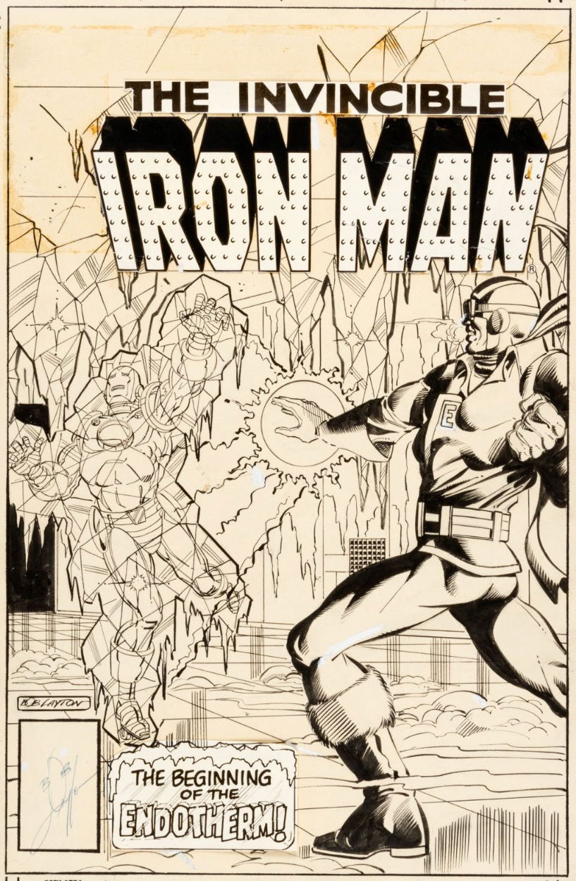 Iron Man 136 Bob Layton In Michael One Minute Later S Covers