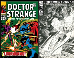 Doctor Strange #172 - Michael Kaluta - ONE MINUTE LATER Comic Art