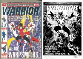 Warrior #10 - Garry Leach - One Minute Later Comic Art