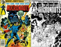 Micronauts #1 - Nick Bradshaw - One Minute Later Comic Art