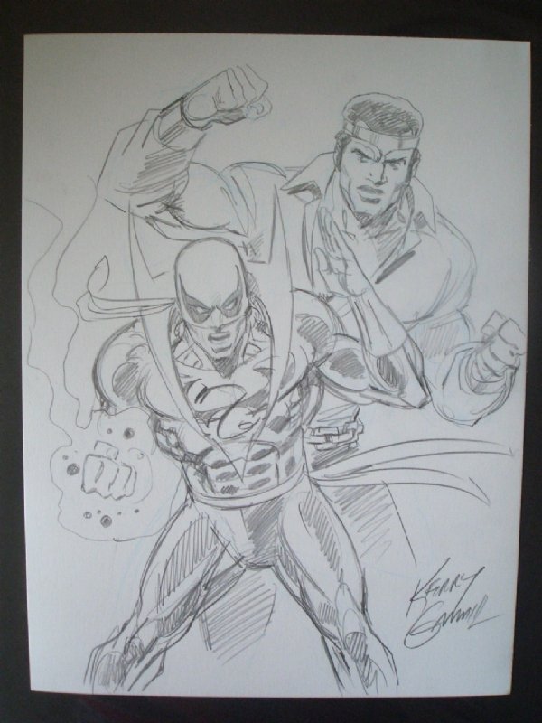 Iron Fist And Power Man In Anthony Vallarinos Kerry Gammill Comic Art