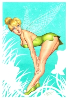 Tinkerbell by Peter Vale (colored) Comic Art
