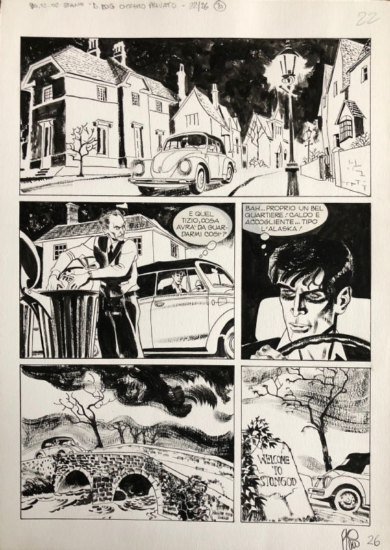 Dylan Dog n.217 - pag.26 - Stano, in Luca B's Dylan Dog Comic Art ...