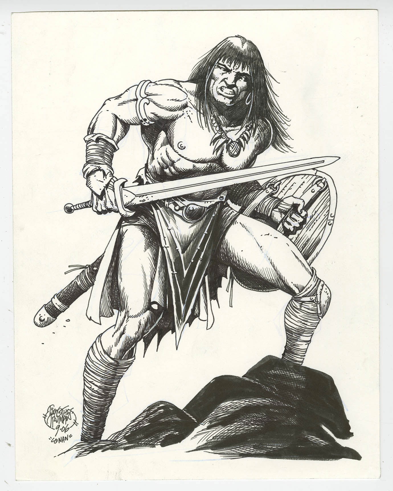 CONAN by Tim Truman (2006) , in Mike Broder's MISC. OTHER ORIGINAL ...