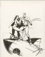 FLASH GORDON AND DALE ARDEN by TOM YEATES (1996)  Comic Art