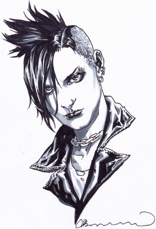 Lisbeth Salander Millennium Lee Bermejo, in Edoardo Cavani's Collection ...