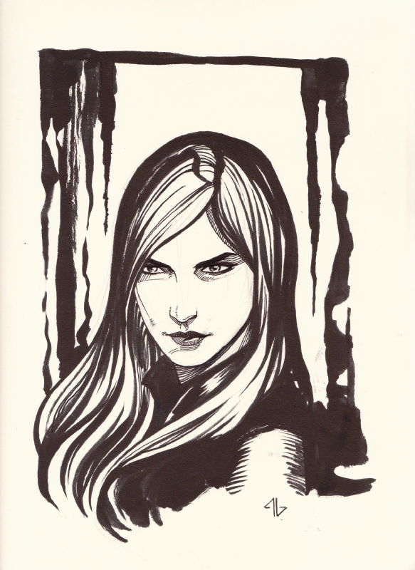 Black Widow Adi Granov, In Edoardo Cavani's Collection Comic Art ...