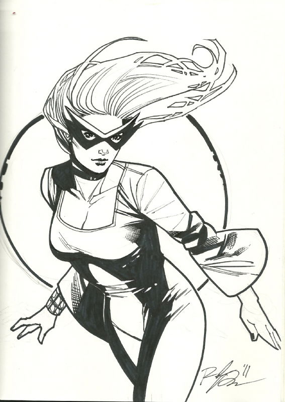 Mockingbird by Rebekah Isaacs, in John Popa's Girls Sketch Book Comic ...