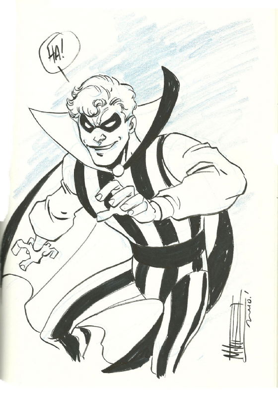 Trickster by Mike Norton, in John Popa's Villain Sketch Book Comic Art ...