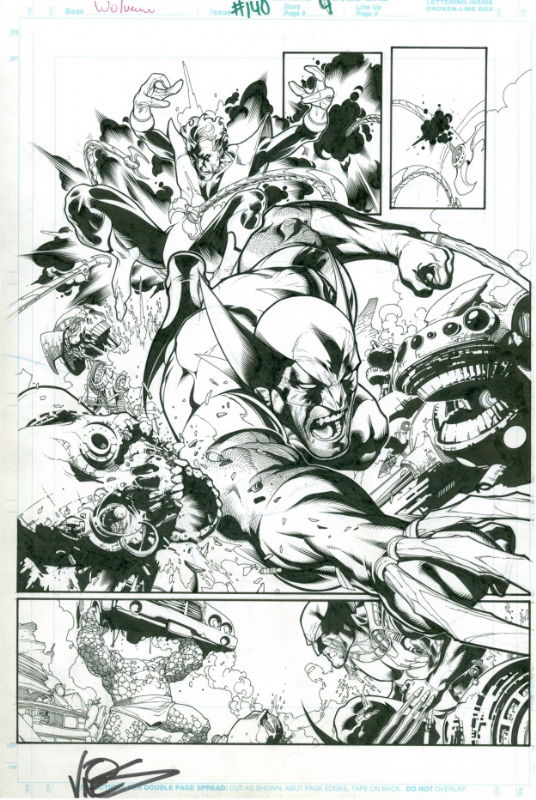 Wolverine splash by Leinil Yu, in Matt Hollub's X-Men Universe Comic ...