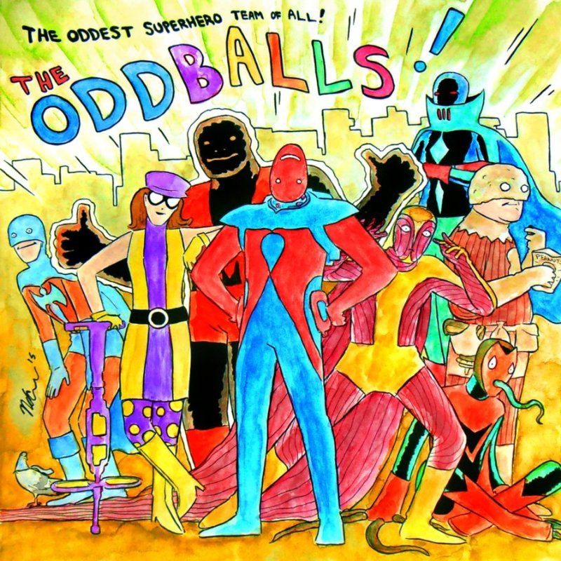 The Oddballs, in Nick Cagnetti's My art Comic Art Gallery Room