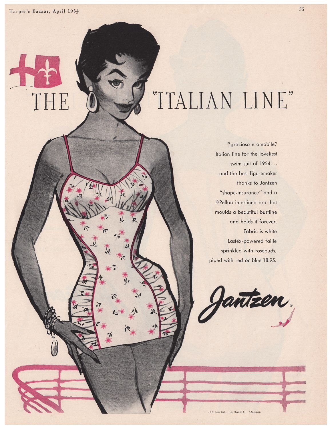 Pete Hawley - Jantzen Women's Swim Fashion (1954), in Duke Fleed