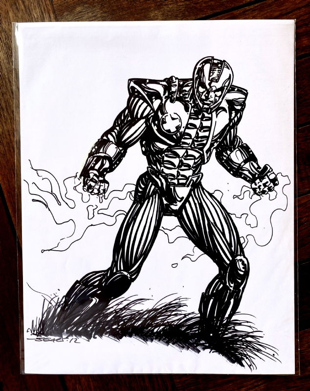 Turok And XO Manowar Sketches By Bart Sears!, In Carlos Castanos's ...