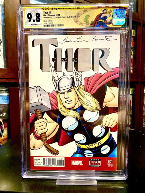 Thor #1 Thor Sketch, in Carlos Castanos's Comic Book Sketches ...