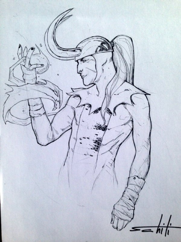 Loki  All Drawing  Drawing  Pixoto