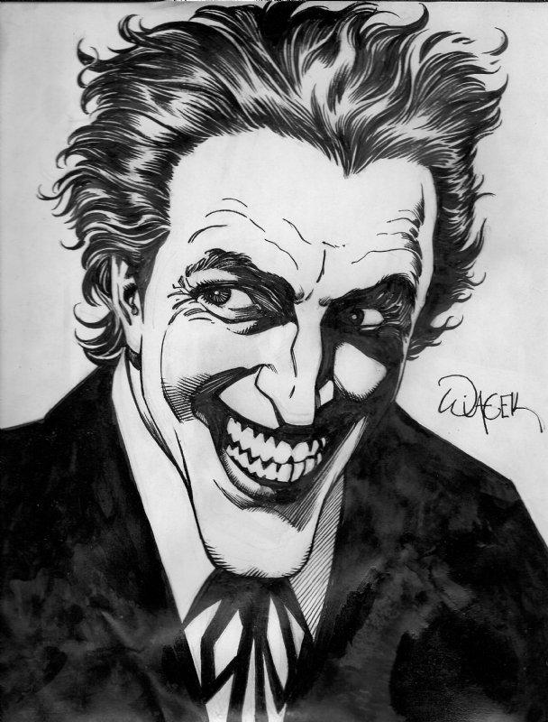 50 Joker Drawing Easy Pencil Sketches Pictures
