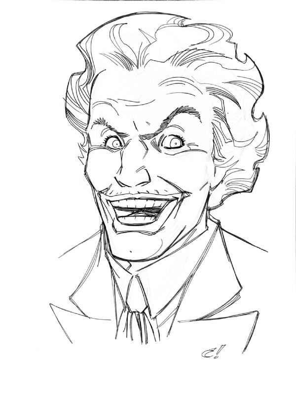 The Joker (Cesar Romero) - Craig Rousseau, in D D's Joker Comic Art ...