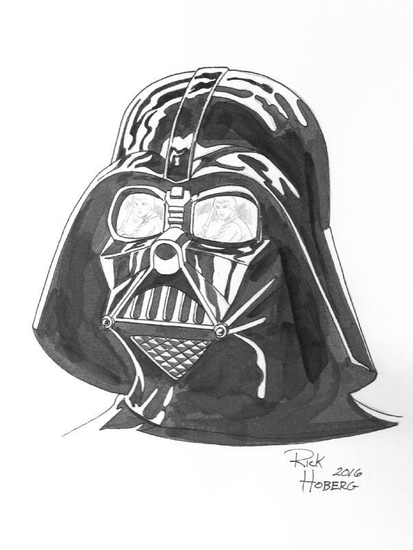 SW Darth Vader - Rick Hoberg, in D D's Misc Comic Art Gallery Room