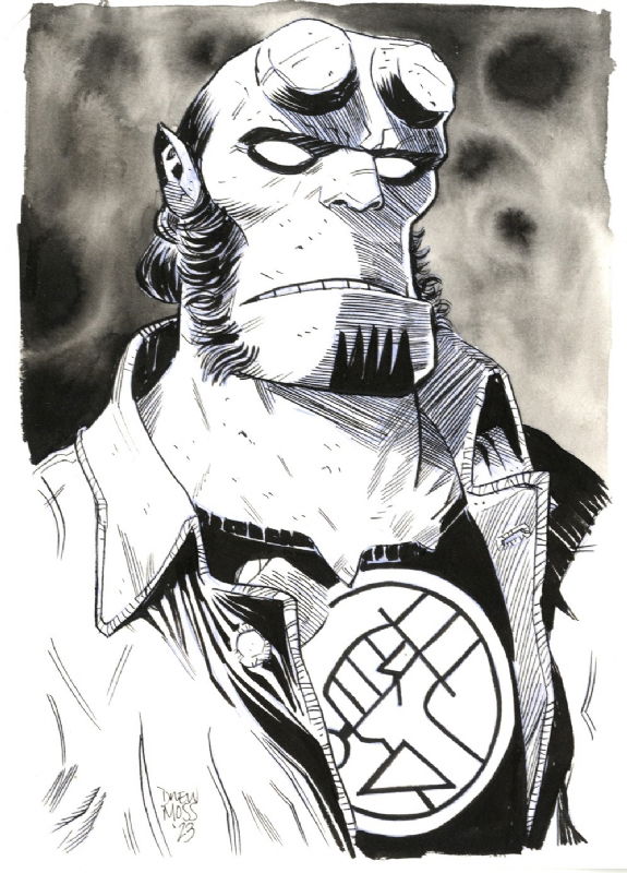 Hellboy by Drew Moss, in Geoff Martin's Geoff Martin's Hellboy ...