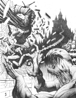 Hellboy by Geoff Shaw Comic Art