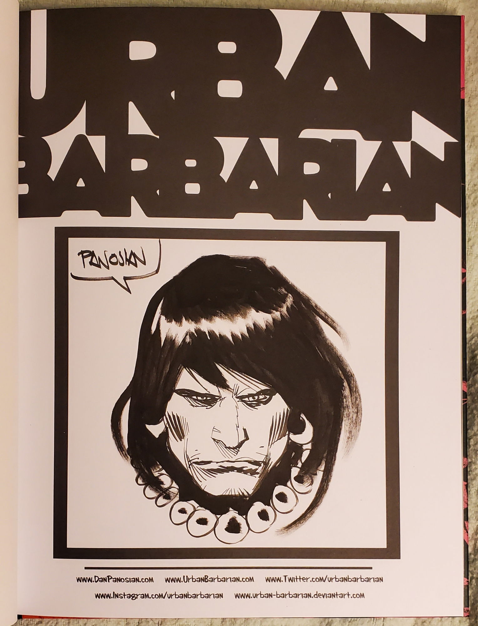 Dan Panosian, Conan remarque in Urban Barbarian Collected