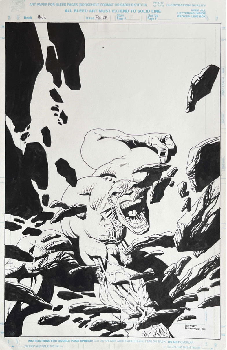 Incredible Hulk (vol 2): Hide in Plain Sight Unused Cover, in Steven ...