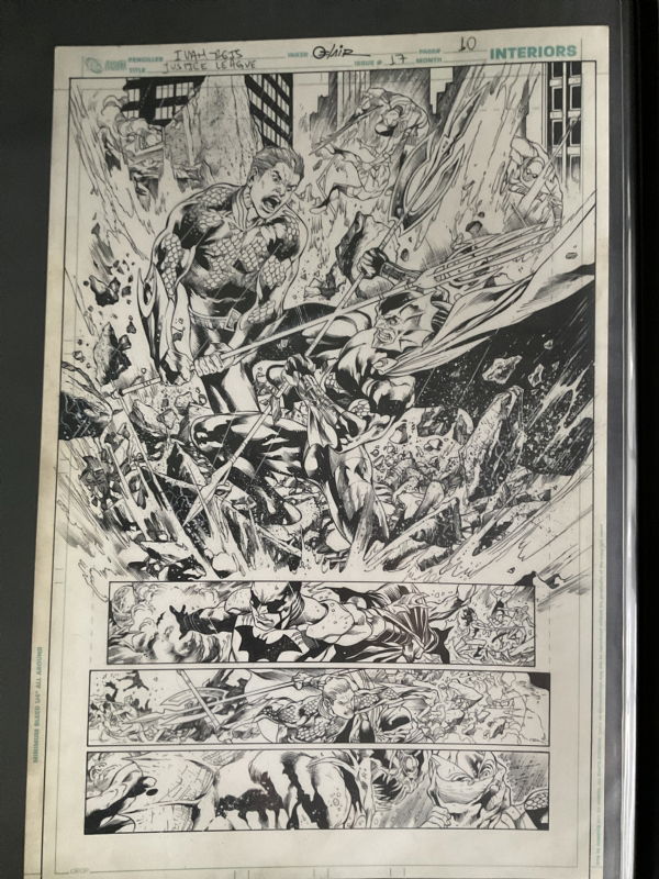 Justice League v2 17 page 10, in Jonathan Tan's Published Art Comic Art ...