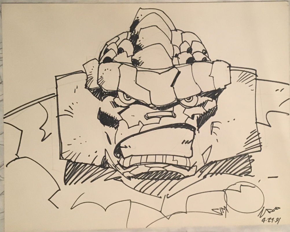 The Thing by Walt Simonson circa 1991, in Brian Bennett's Misc ...