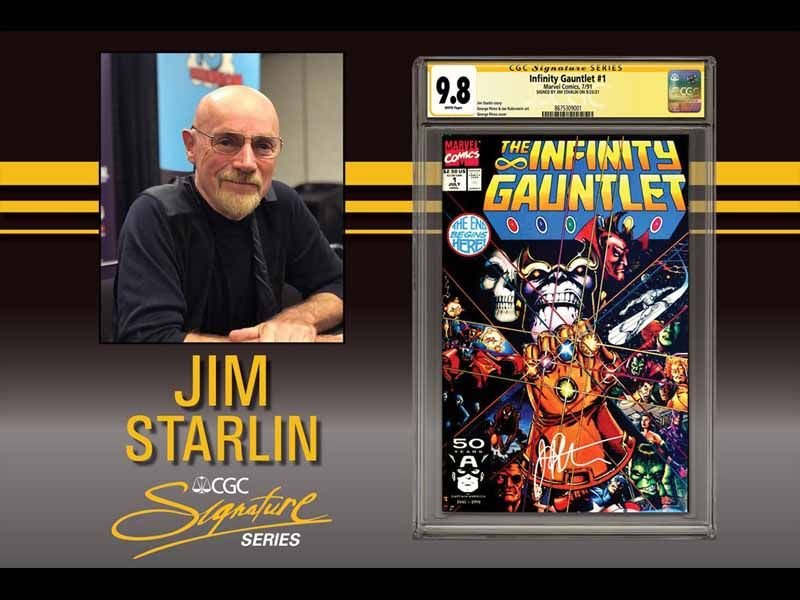 CGC Announces In-House Private Signing with Legendary Comic Writer