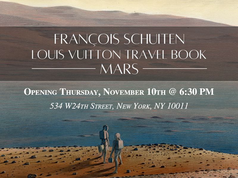Louis Vuitton Travel Book - Mars Exhibition - 11/3/2022 3:52:00 PM - News  at